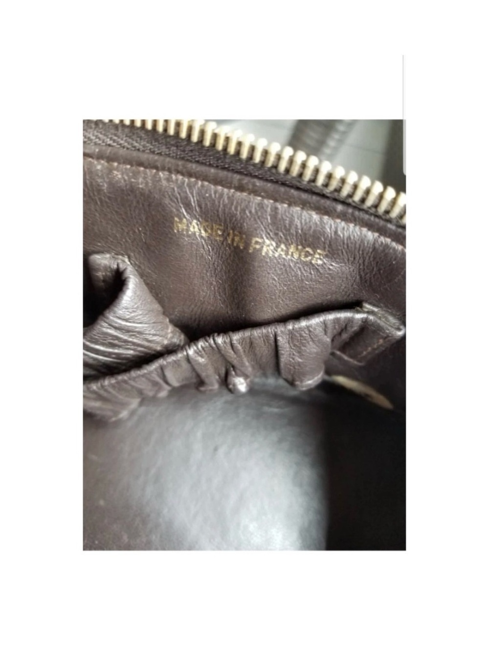 Chanel Quilted CC Embossed Leather Crossbody - Dark Brown - Picture 5 of 10